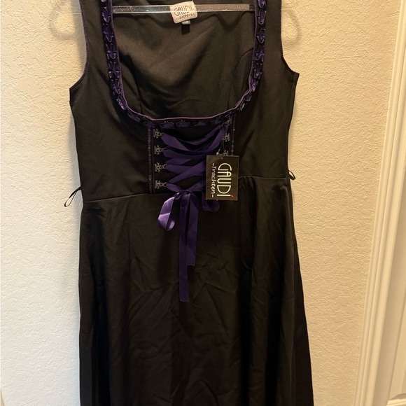 Gaudi' Dresses & Skirts - German Dirndl Corset Dress Bavarian Oktoberfest By Gaudi Leathers Size XL 14